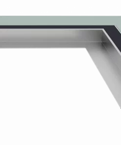 <font color =#3a4d73><b>Saga Klips Tp-Flex<br>Art.-Nr.: Sk-Tpflex-Alu+Gips-0006</font></b><br> Eckelement mit Gipsstreifen<br>für 12,5mm Einbau<br>1-läufig<br>2x45°, Innen