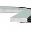 <font color =#3a4d73><b>Saga Klips TP-Flex<br>Art.-Nr.: Sk-Tpflex-Alu-0010</font></b><br>Rundbogen mit integriertem Gipsstreifen<br>für 12,5mm Einbau<br>1/4 Kreis<br>1-läufig, Aussen